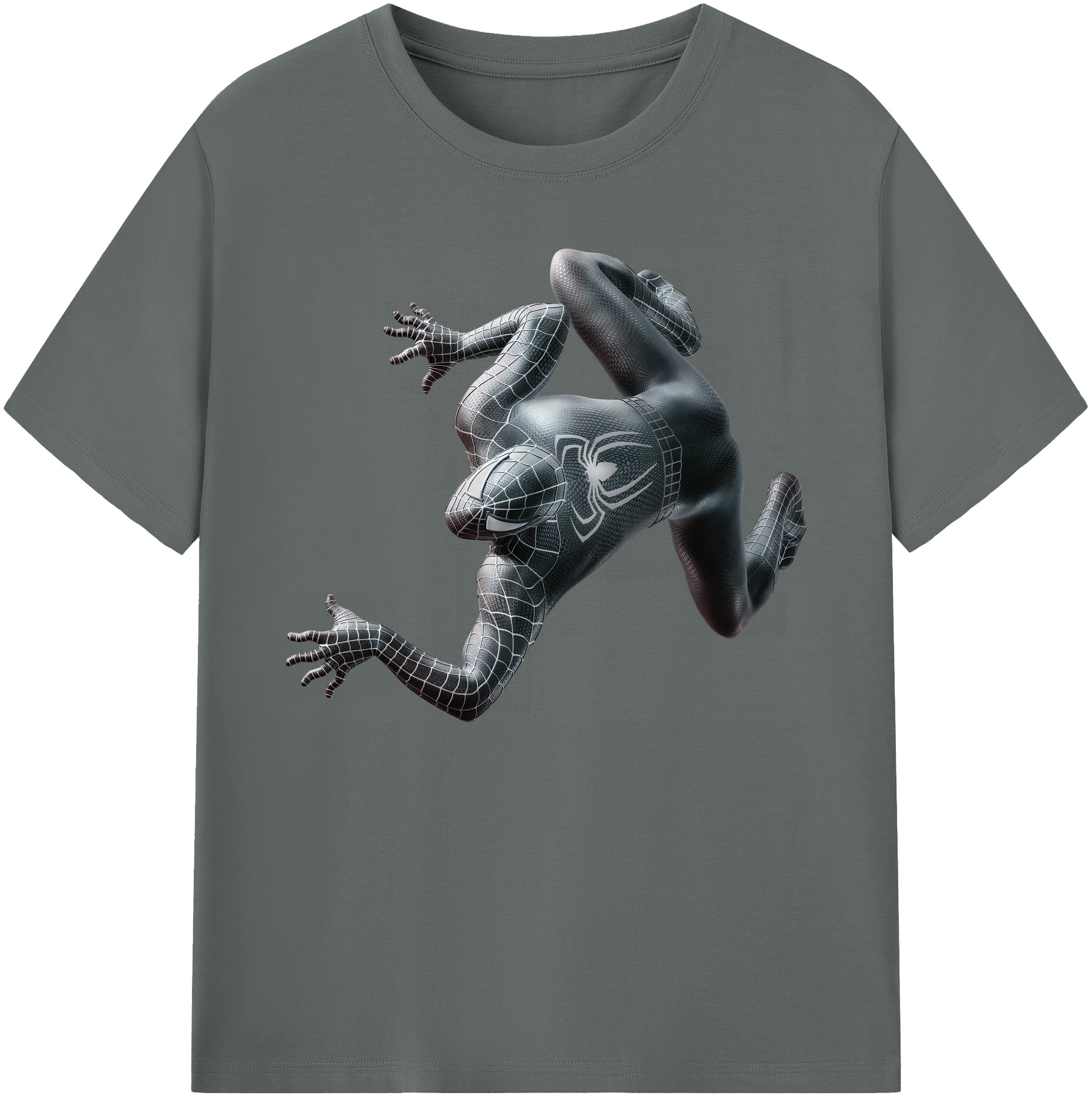 （画像用） Spider Man スパイダーマン 綿100％ メンズ半袖Tシャツ｜肌触りやわらか＆通気性